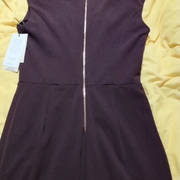 Ivanka Trump Elegant Purple Sleeveless Dress - Picture 8 of 9